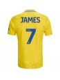 Leeds United Daniel James #7 Venkovní Dres 2024-25 Krátký Rukáv